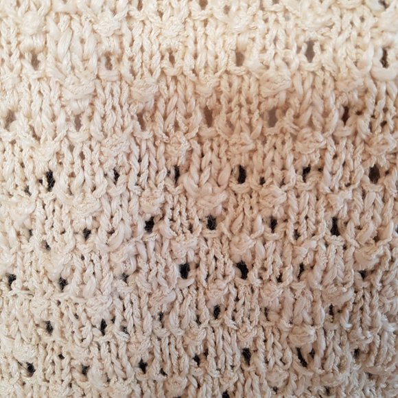 VIVIENNE POY Rare Vintage Hand-Knit Sweater sz S - Picture 6 of 11